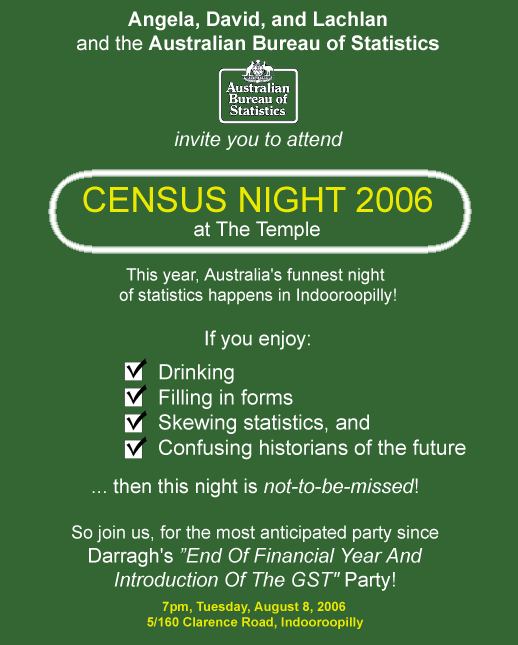 Census Party 2006